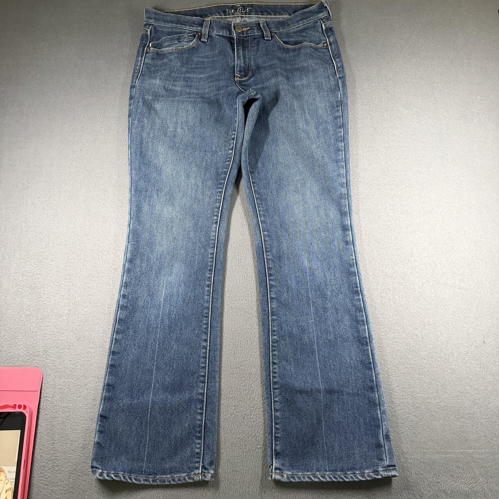 Old Navy The Flirt Bootcut Jeans Womens 8 Blue Medium Wash Mid Rise Stretch
